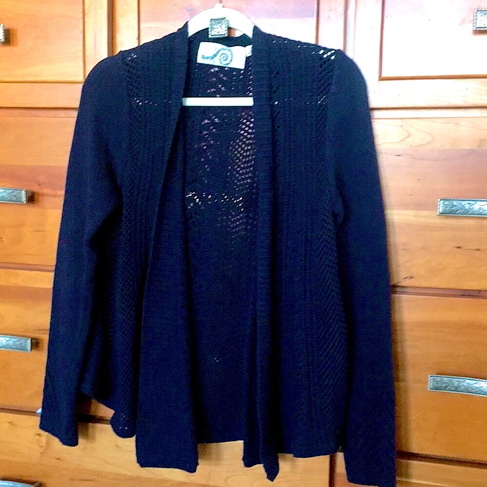 ✨NEW✨Rosie Neira dark navy Cardigan from Anthropologie